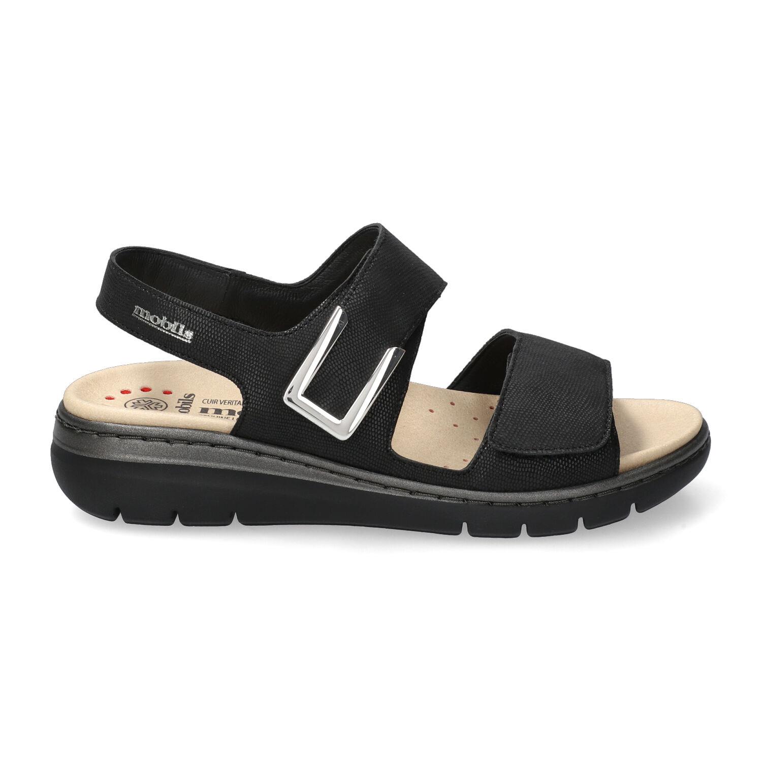 sandales femme modèle Lalia Noir - Mephisto